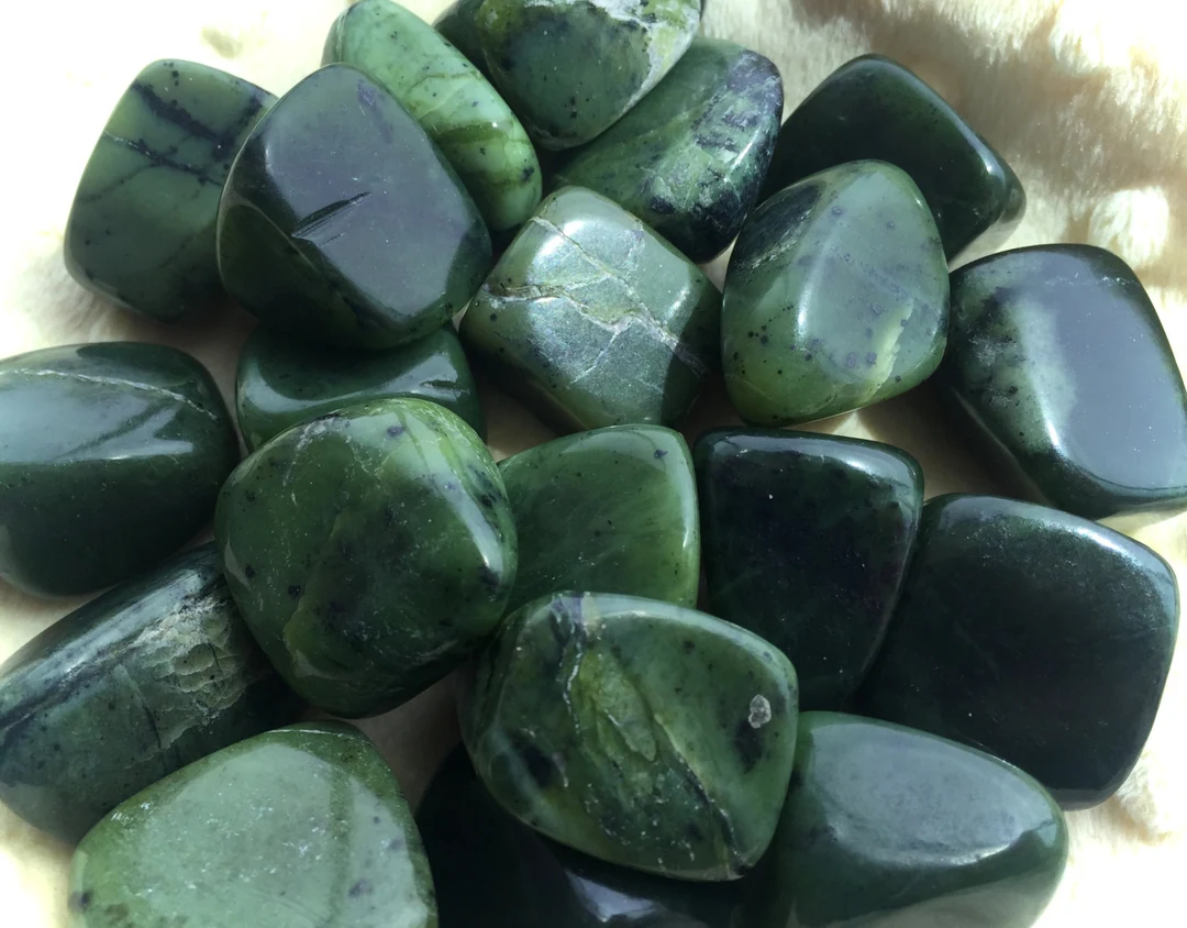 Natural Jadeite and Nephrite Stones — Art of the Cabochon & Modern Significance